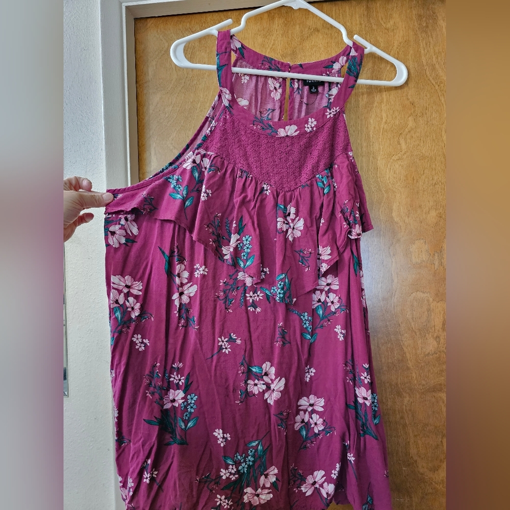 Floral tank top
